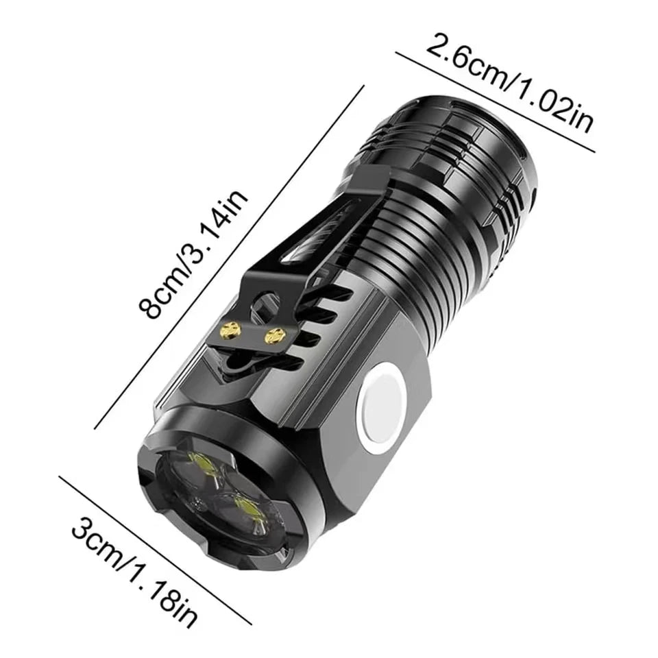 Rechargeable Multi-Function LED Flashlight