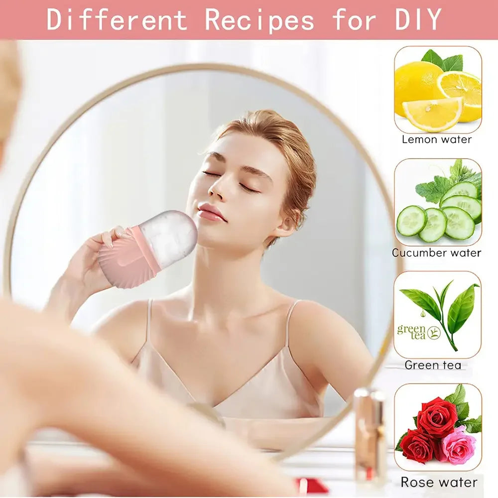 Ice Face Roller Skincare Set