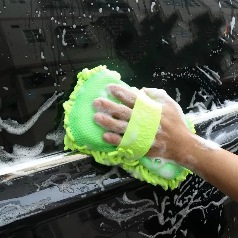 Microfiber Car Wash Sponge Glove