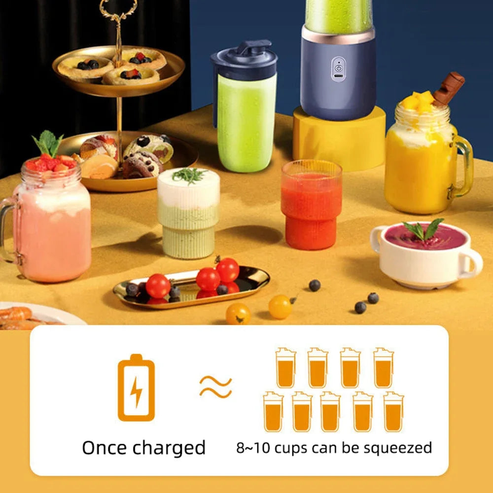 6-Blade Portable Juicer Cup