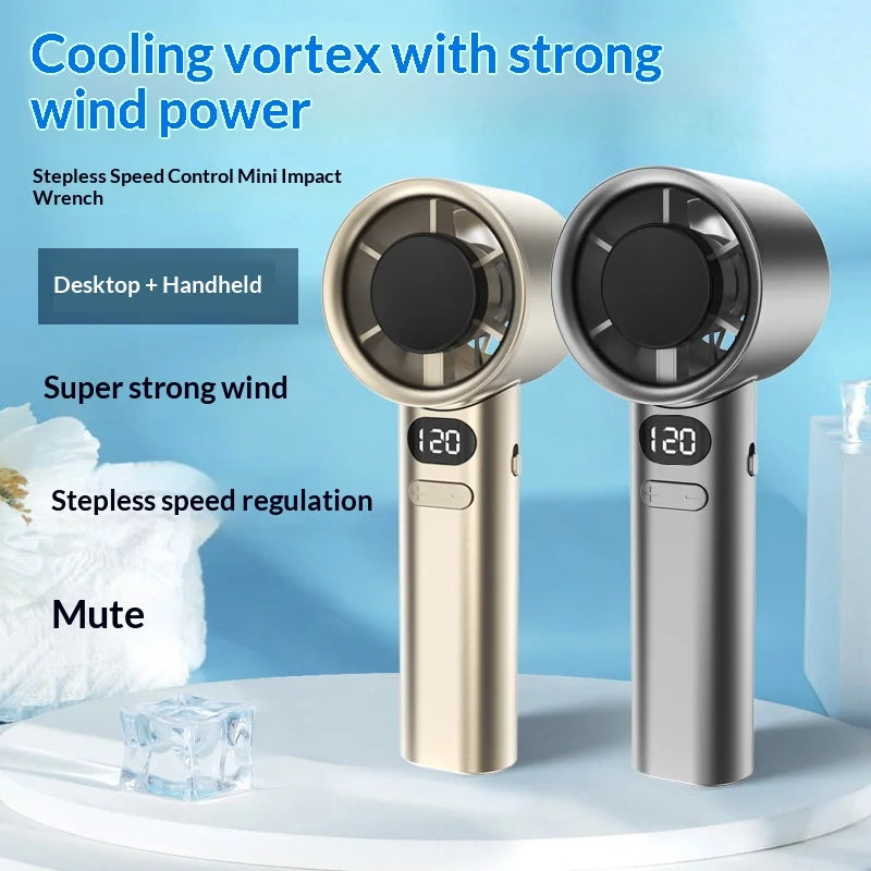 Rechargeable Handheld Cooling Fan