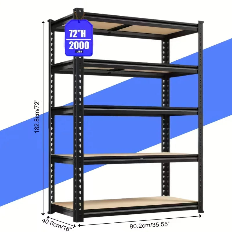 Heavy Duty Adjustable Garage Shelving