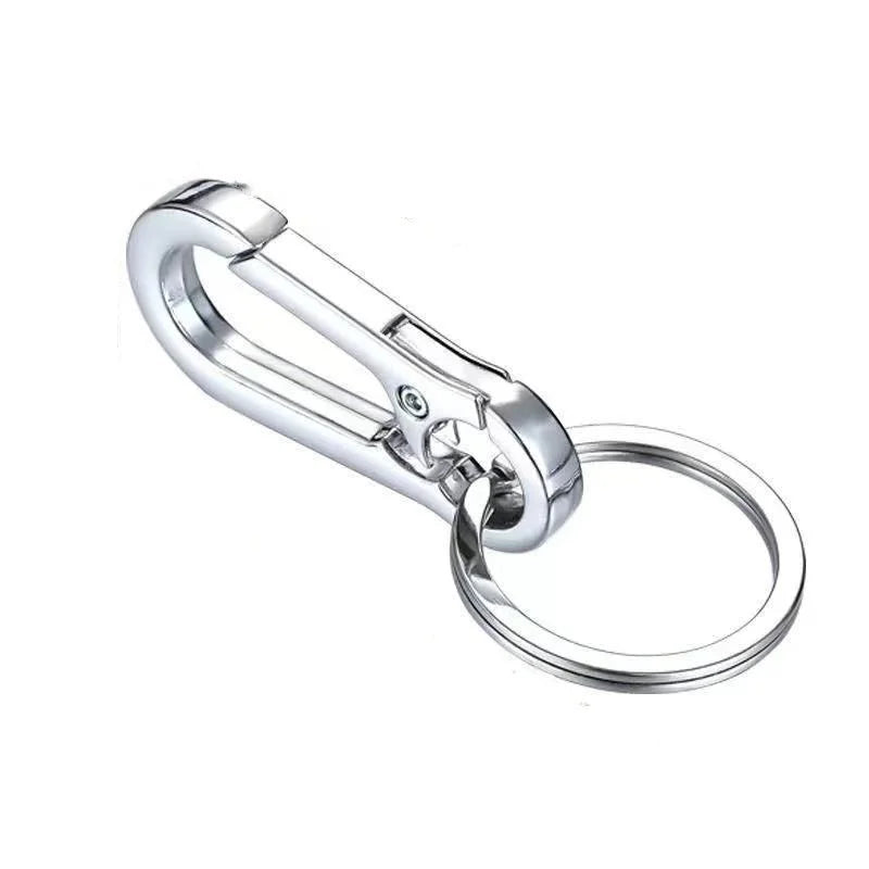 Metal Carabiner Key Ring Set