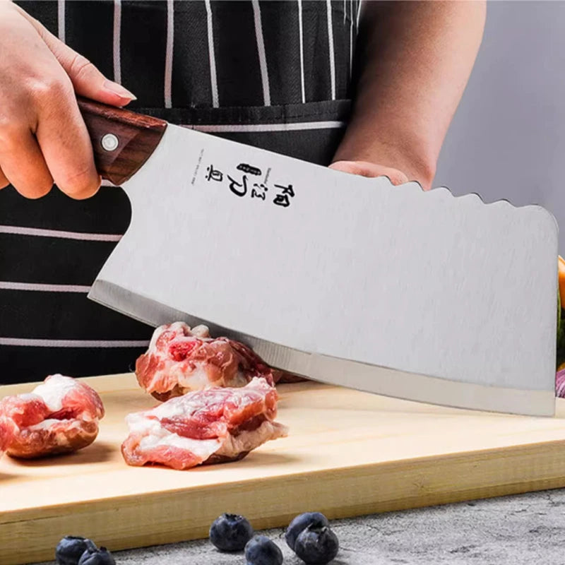 Ultra-Sharp Stainless Steel Kitchen Knife Set – Chef, Slicing & Boning