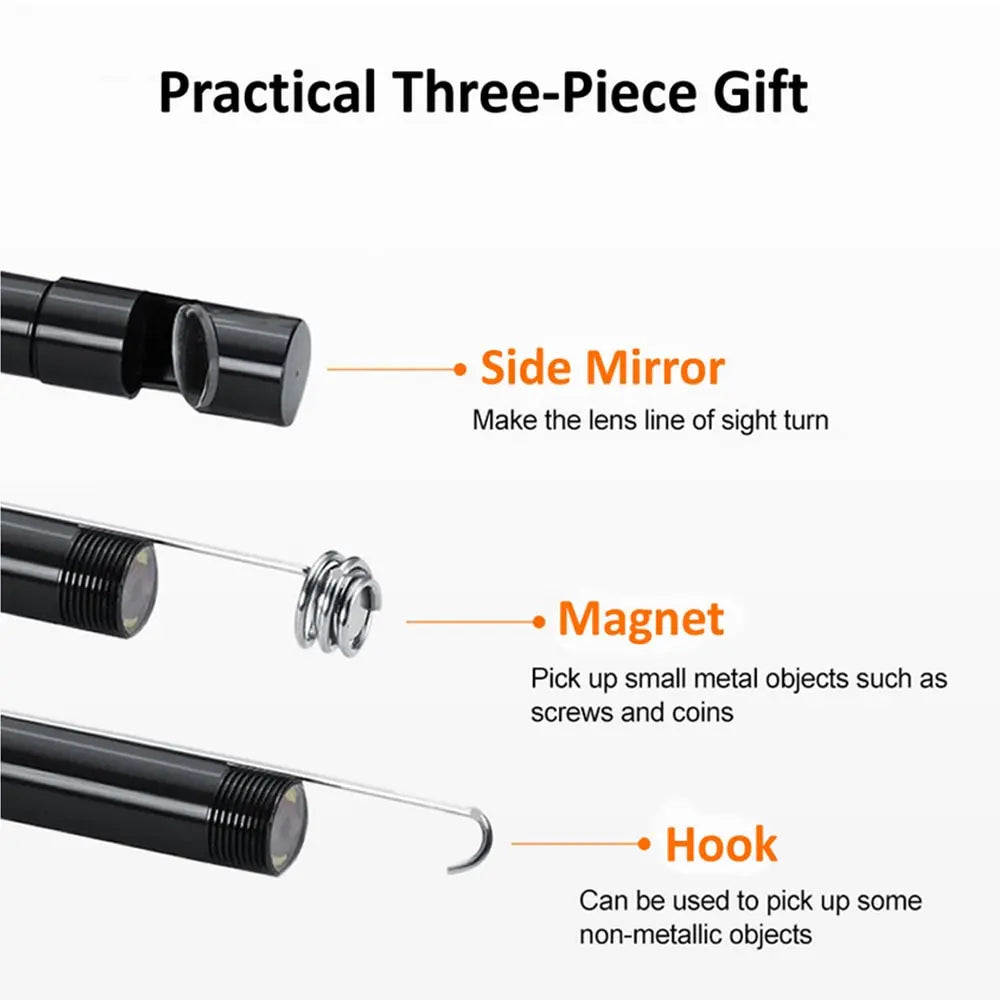 USB-C Waterproof Endoscope Camera