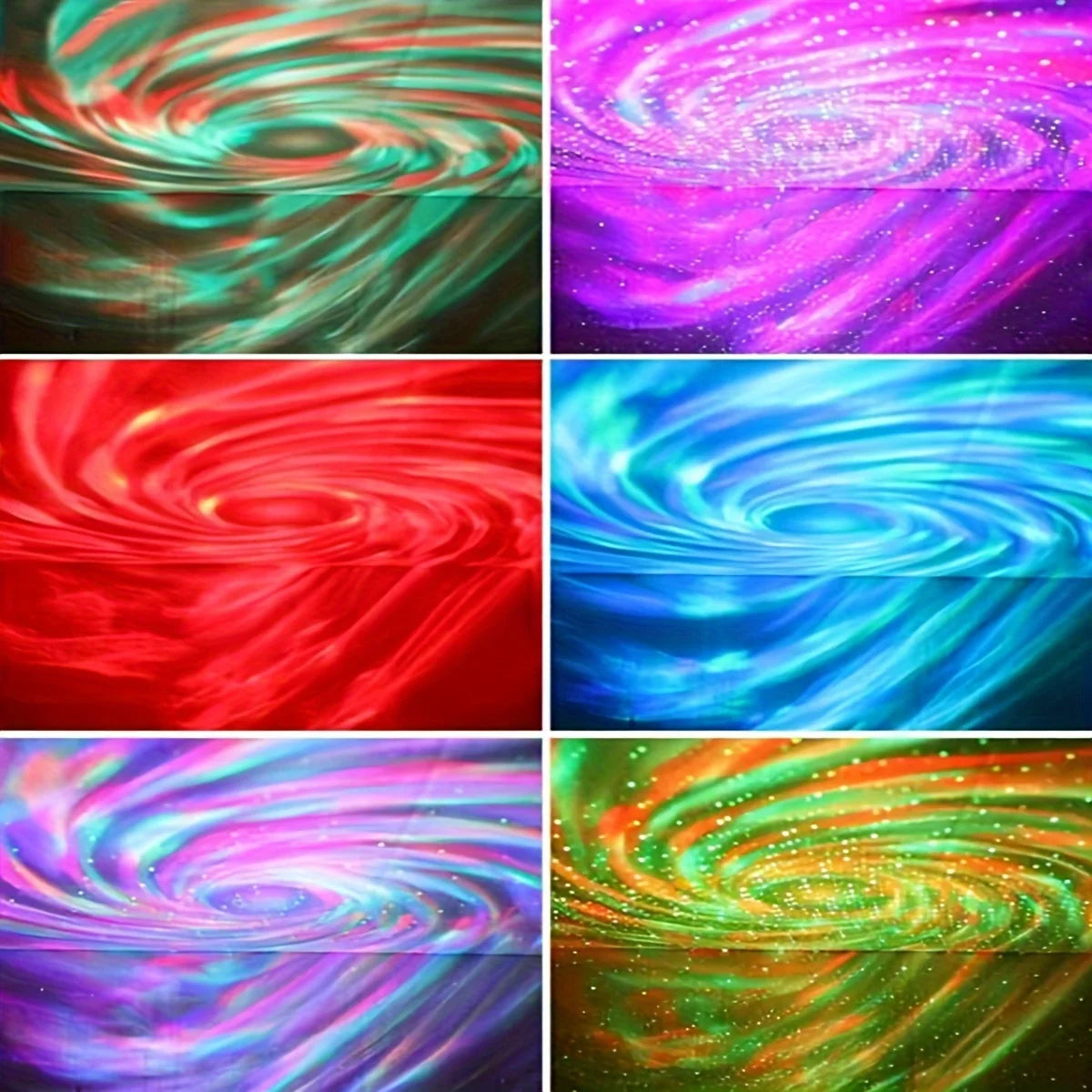 Remote Control LED Galaxy Projector Night Light