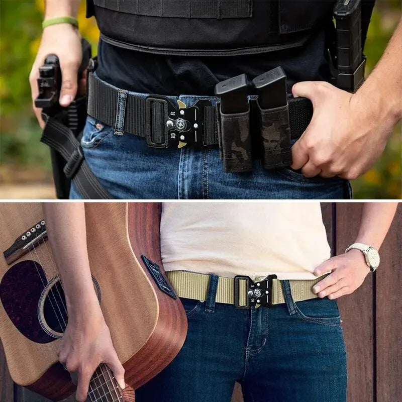 Men's Outdoor Tactical Compass Belt