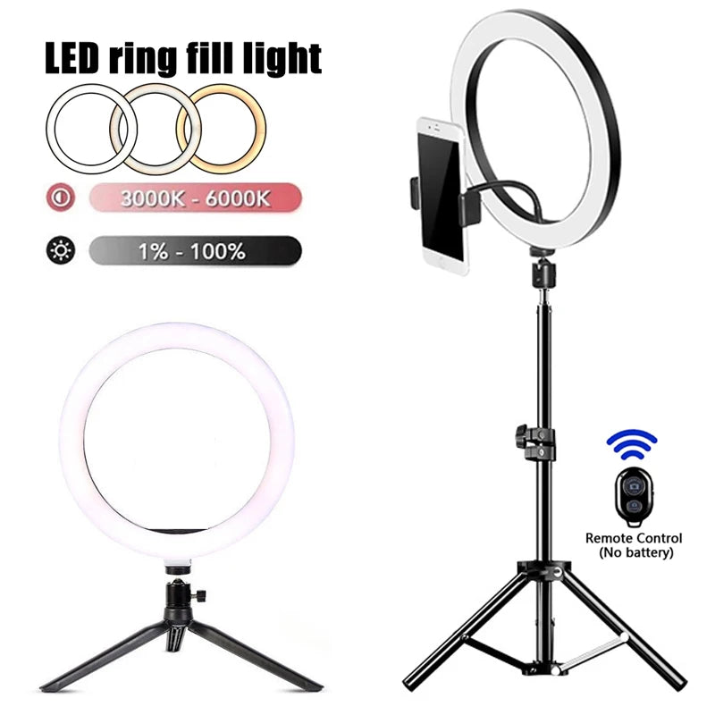LED Selfie Ring Light for Photography