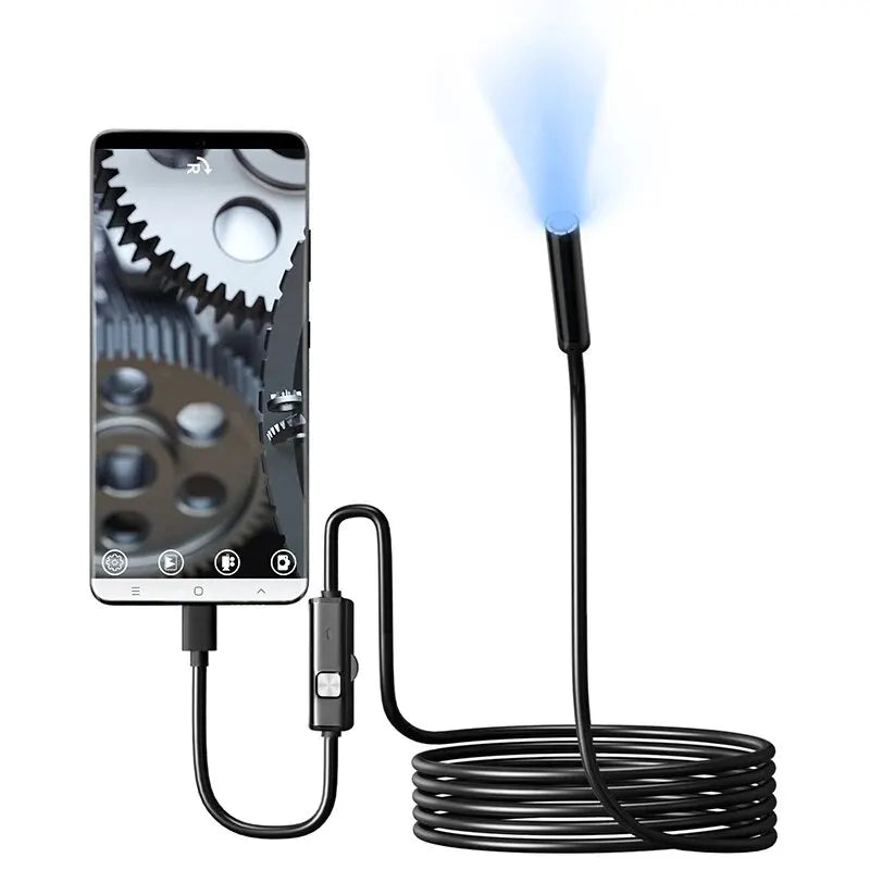USB-C Waterproof Endoscope Camera