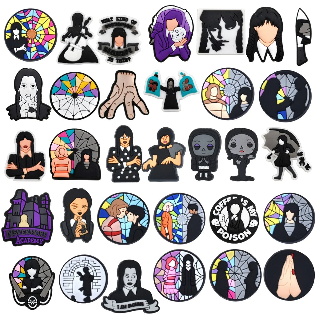 Halloween Horror Shoe Charms (32-Pack)