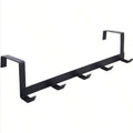 Over-the-Door 5-Hook Coat & Hat Rack