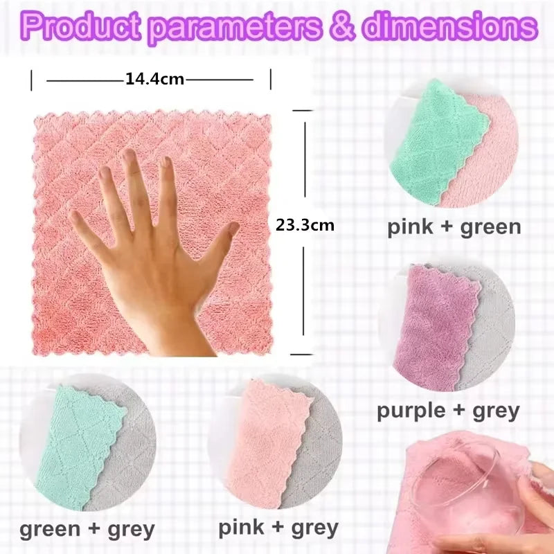 Microfiber Kitchen Towels (Multi-Pack)