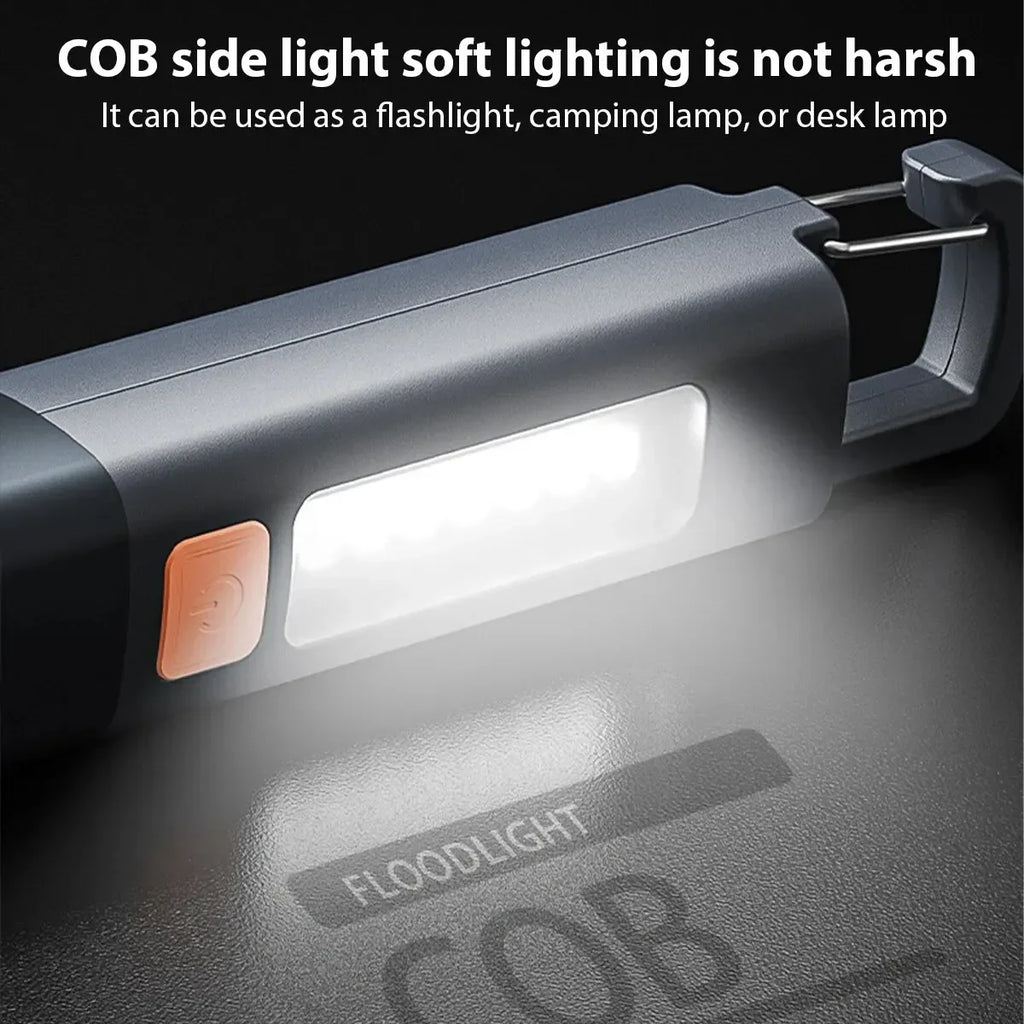 Portable USB Rechargeable Flashlight