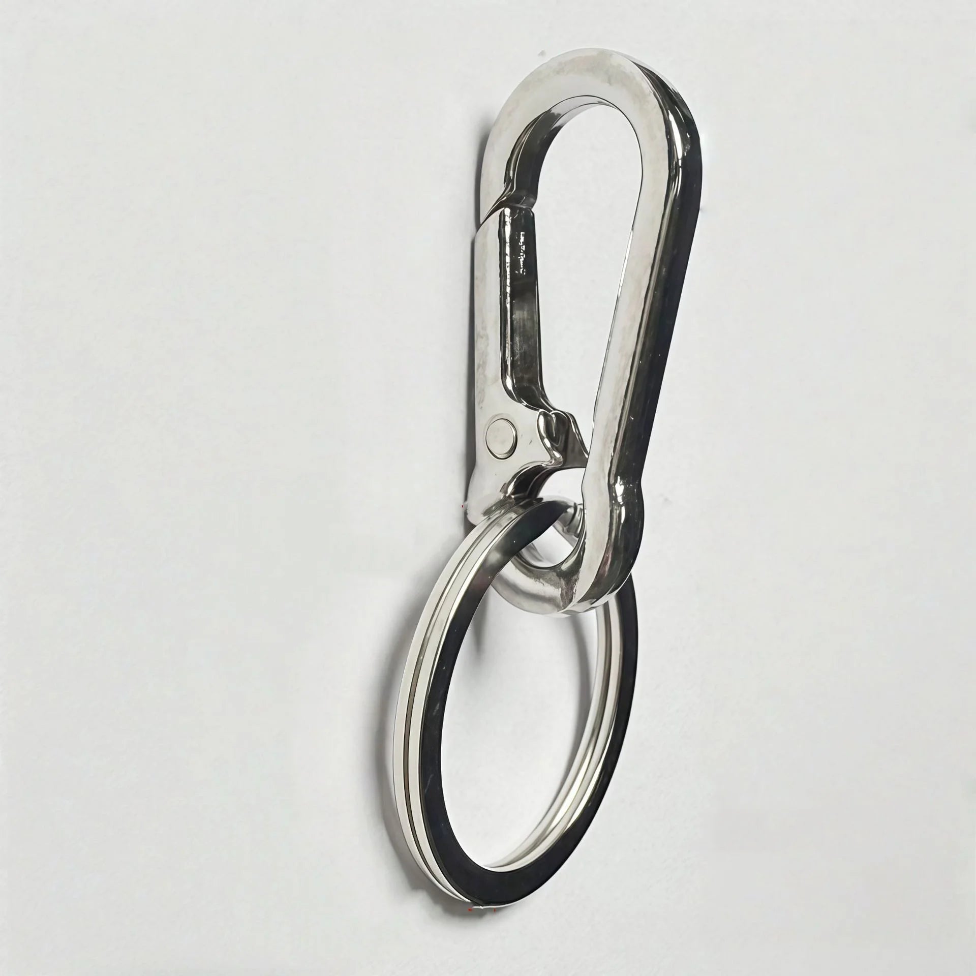 Metal Carabiner Key Ring Set