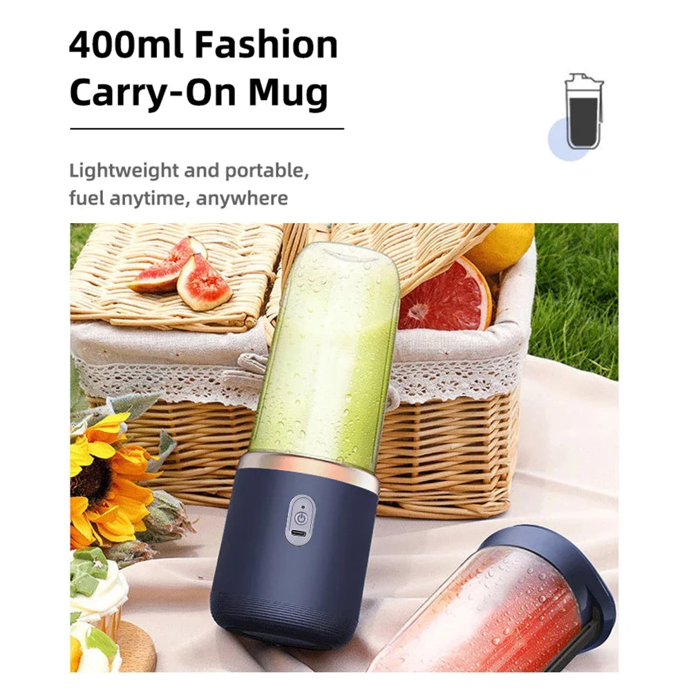 6-Blade Portable Juicer Cup