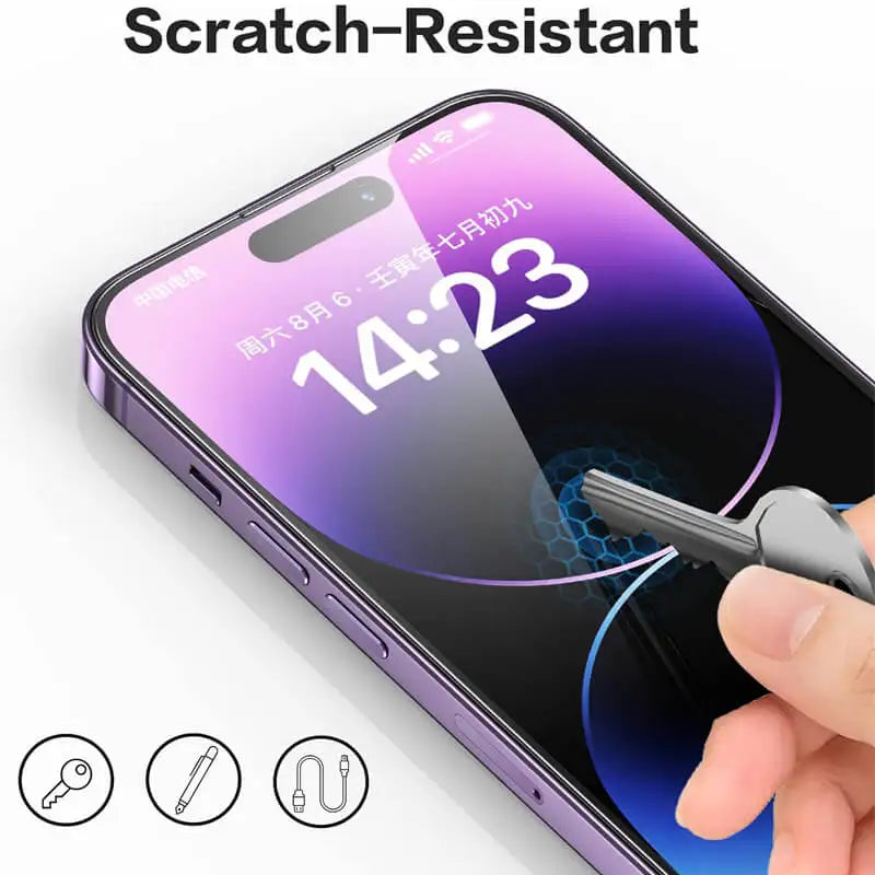 iPhone Tempered Glass Screen Protector