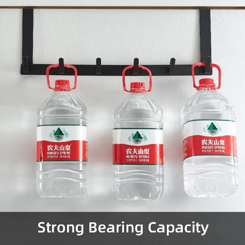 Over-the-Door 5-Hook Coat & Hat Rack