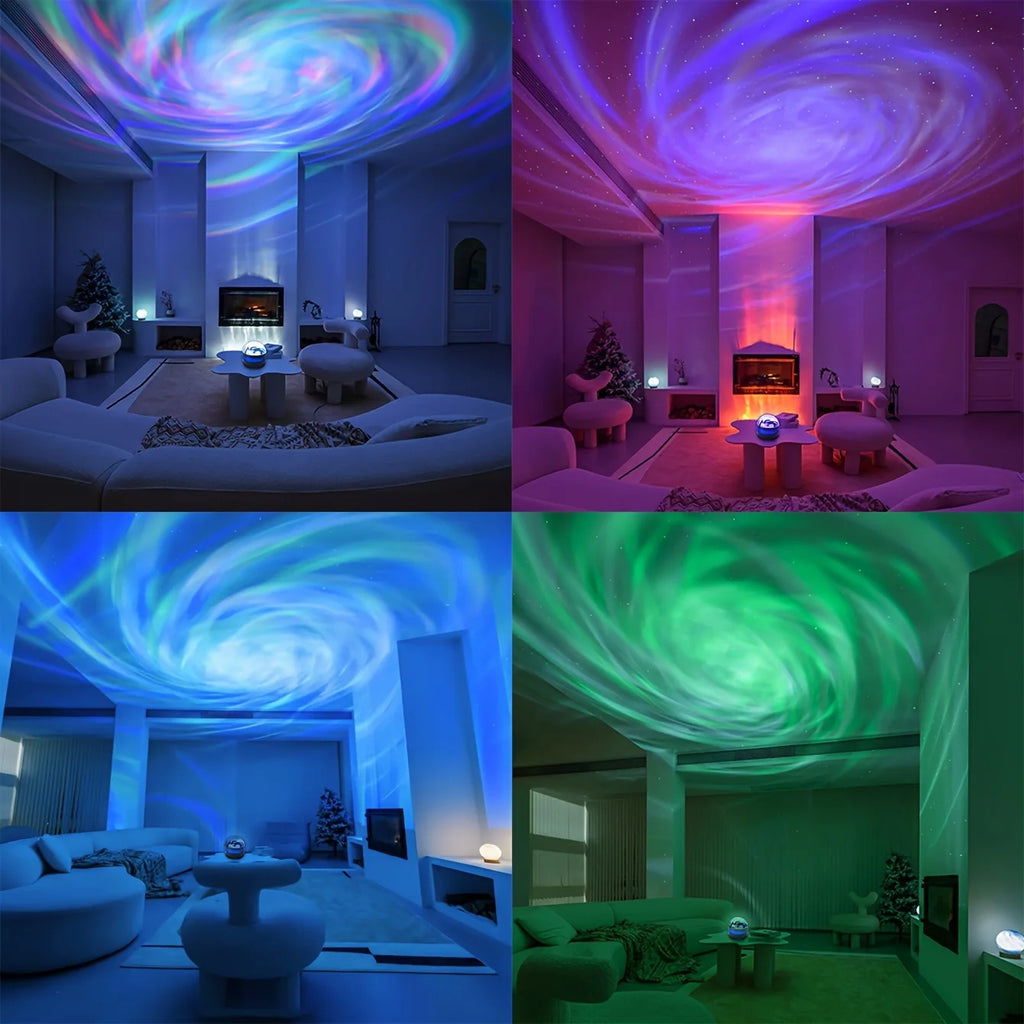 Remote Control LED Galaxy Projector Night Light