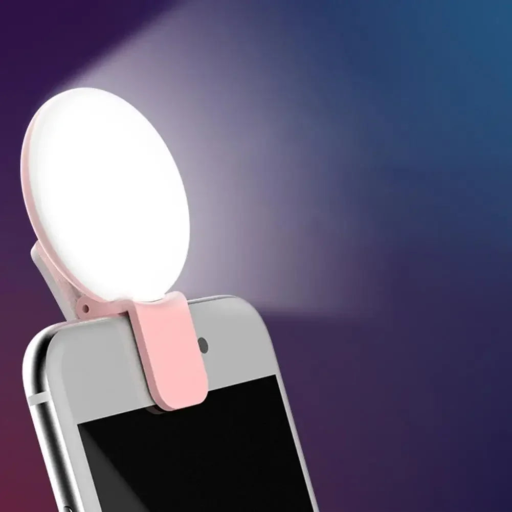 Portable Mini LED Selfie Ring Light
