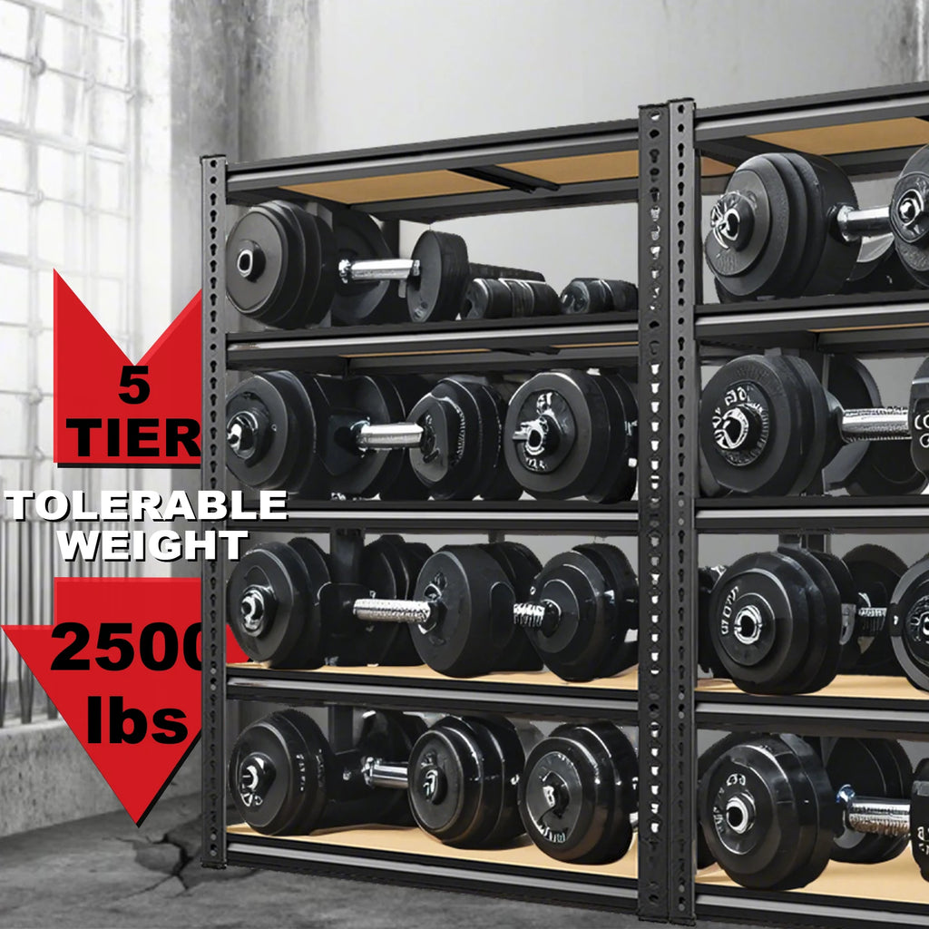 Heavy Duty Adjustable Garage Shelving