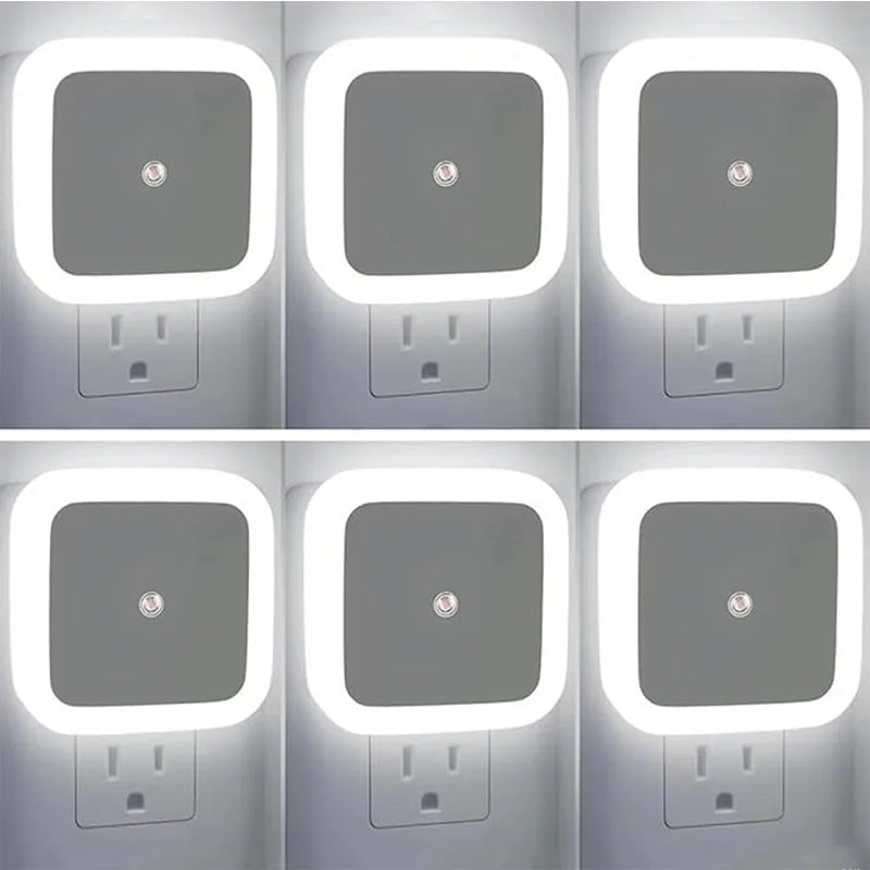 Plug in Night Light Intelligent Sensor Sunrise To Sunset Sensor LED Light Suitable for Kitchen Bathroom Bedroom Corridor