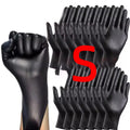 Disposable Black Nitrile Gloves (Multi-Pack)