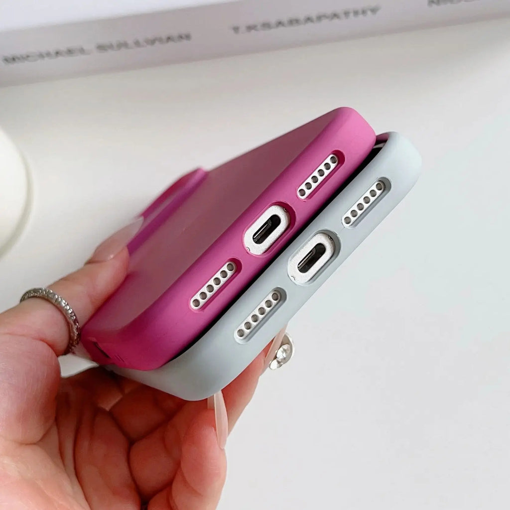 Liquid Silicone MagSafe Magnetic Phone Case