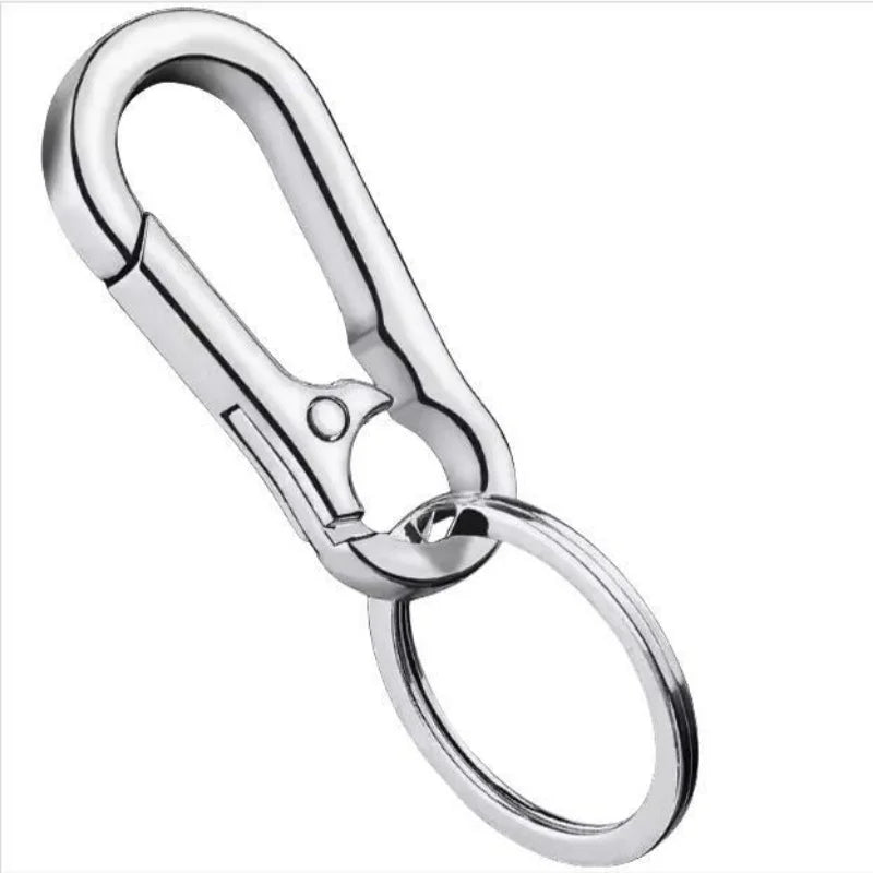 Metal Carabiner Key Ring Set
