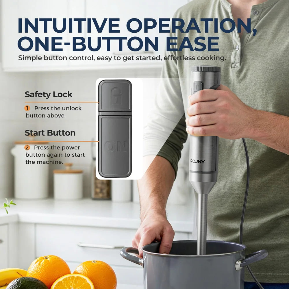 4-in-1 Immersion Blender Set