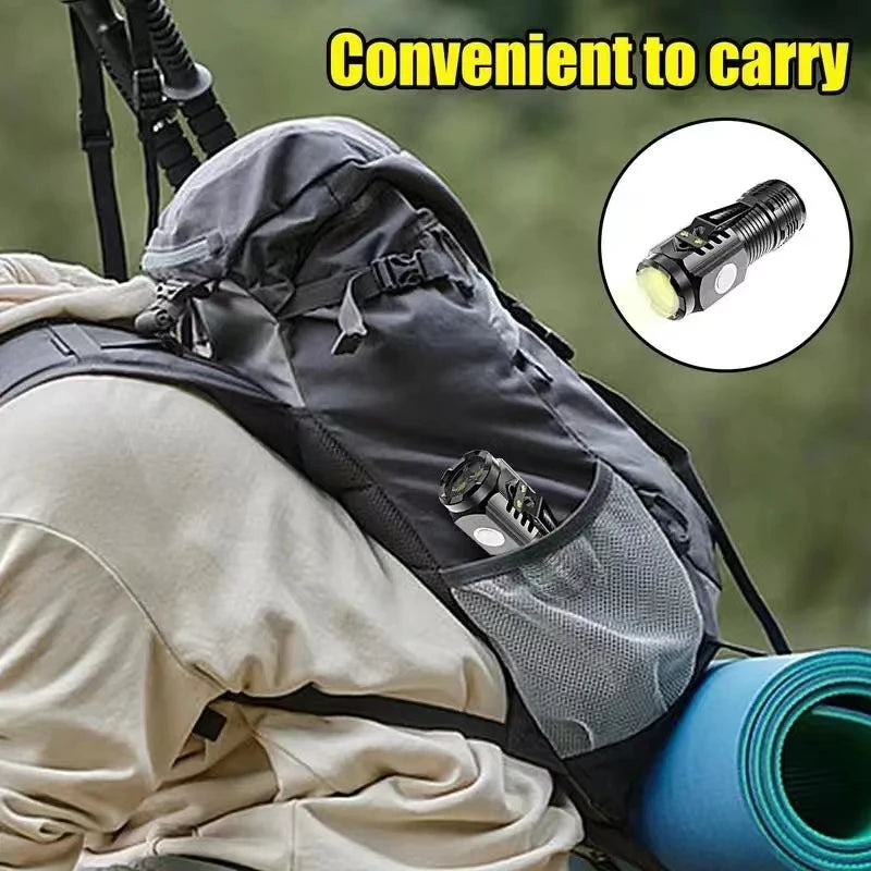 Rechargeable Multi-Function LED Flashlight