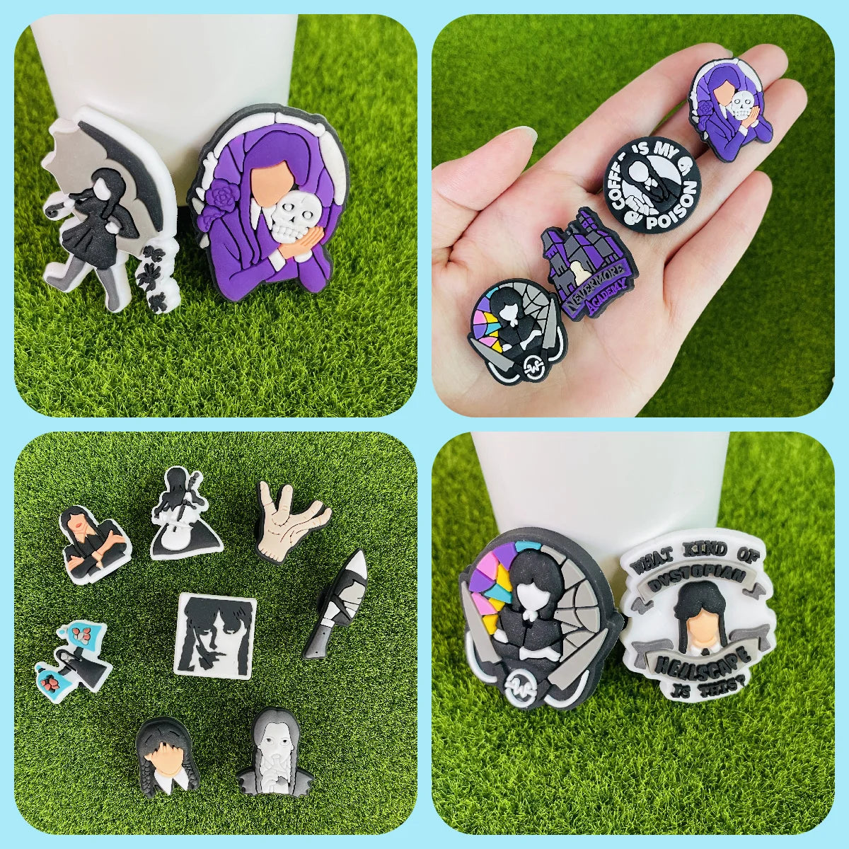 Halloween Horror Shoe Charms (32-Pack)