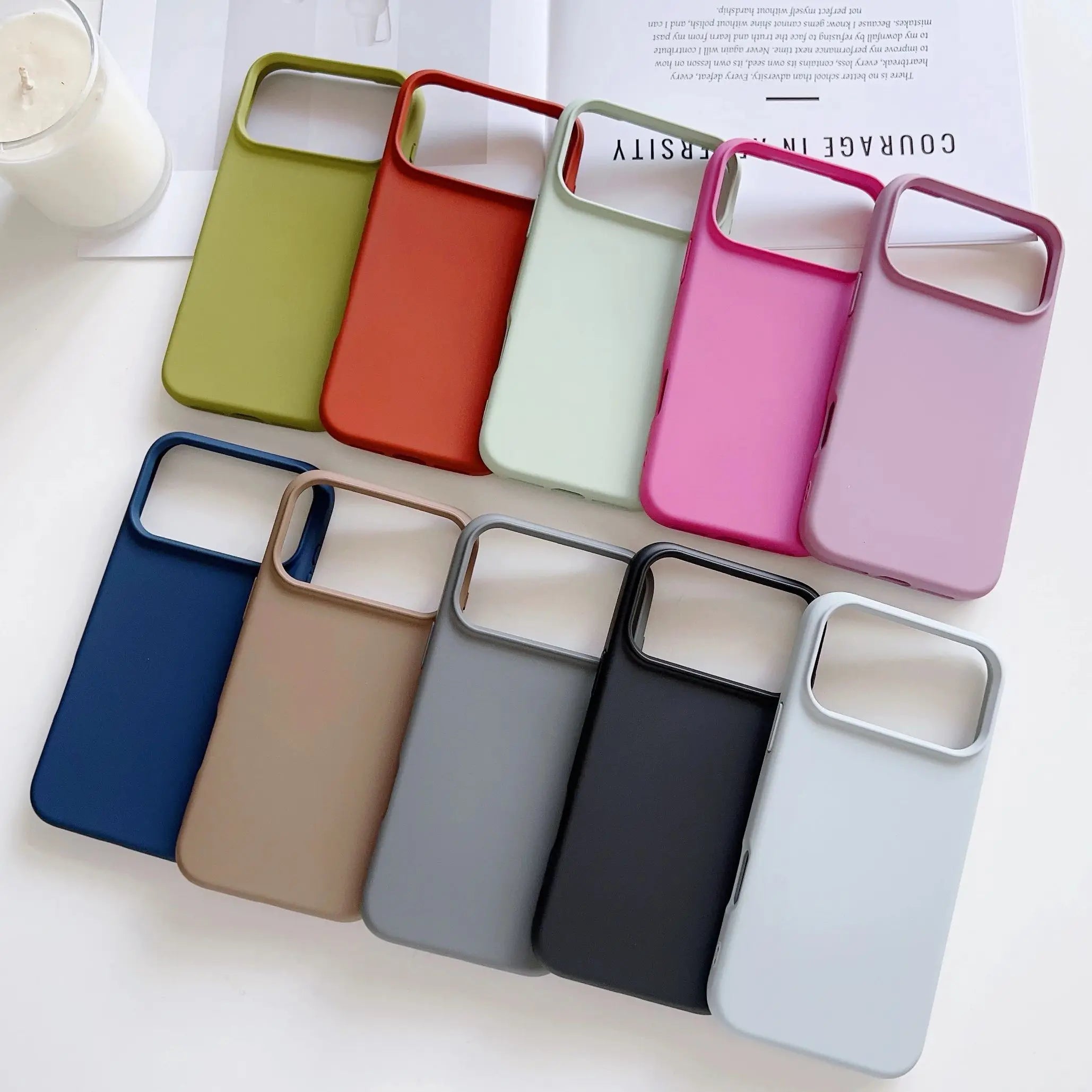 Liquid Silicone MagSafe Magnetic Phone Case