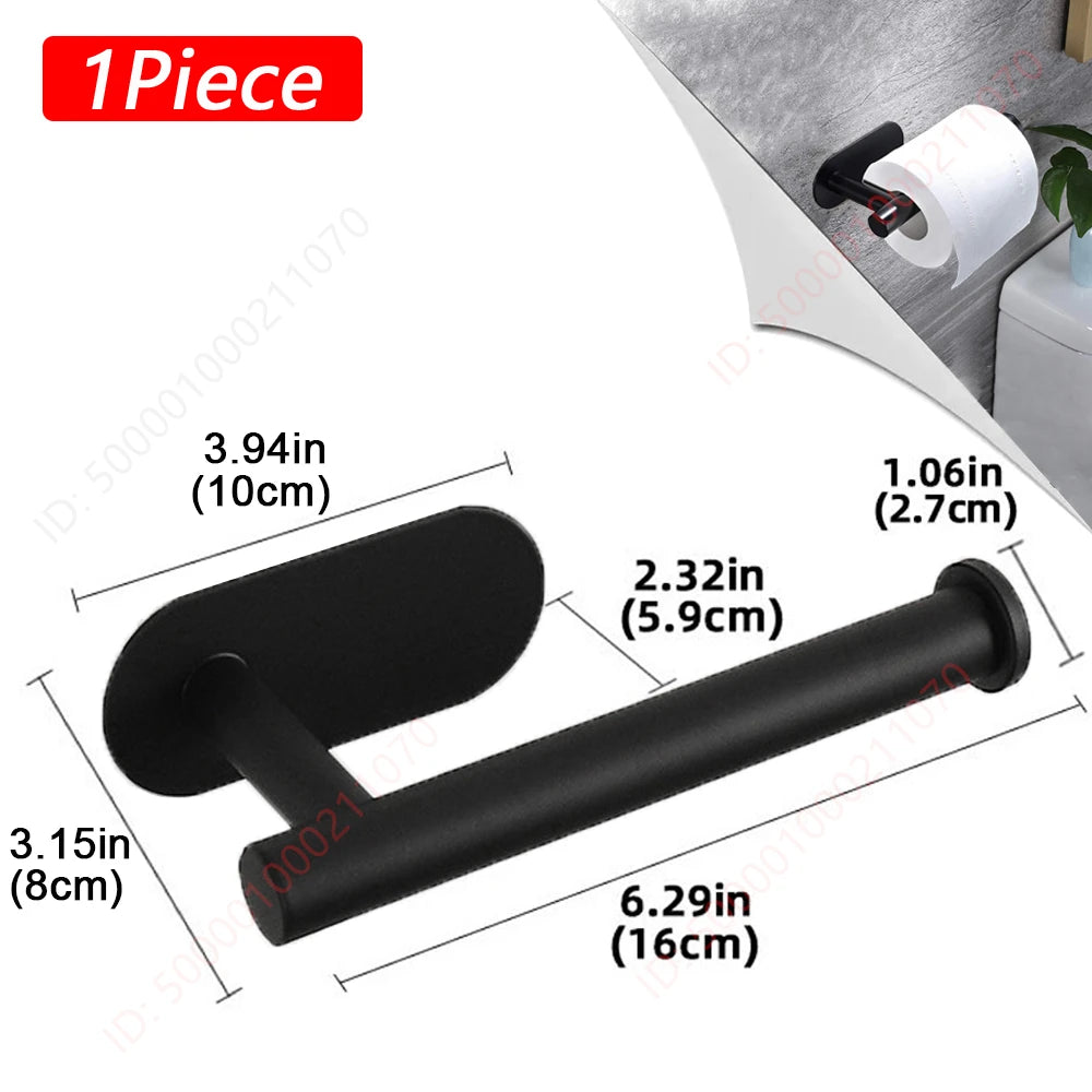 Wall-Mounted Bathroom Toilet Paper Holder