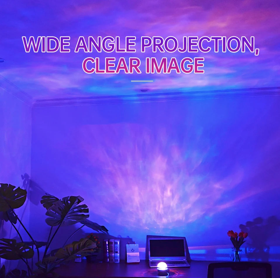 Remote Control LED Galaxy Projector Night Light