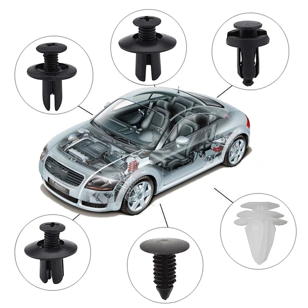 Car Body Fastener Clip Kit