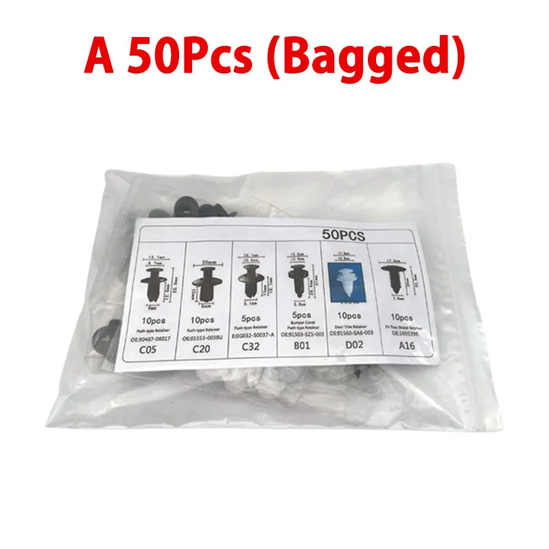 Car Body Fastener Clip Kit