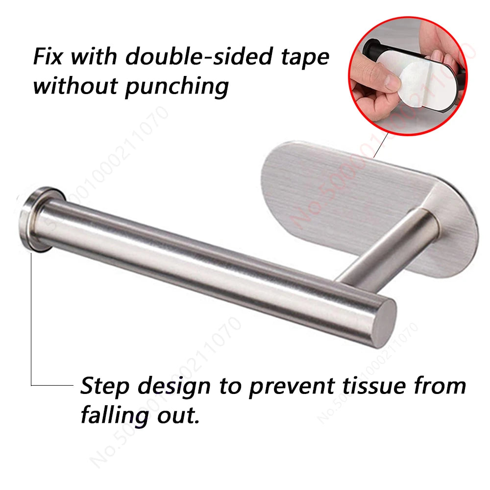 Wall-Mounted Bathroom Toilet Paper Holder