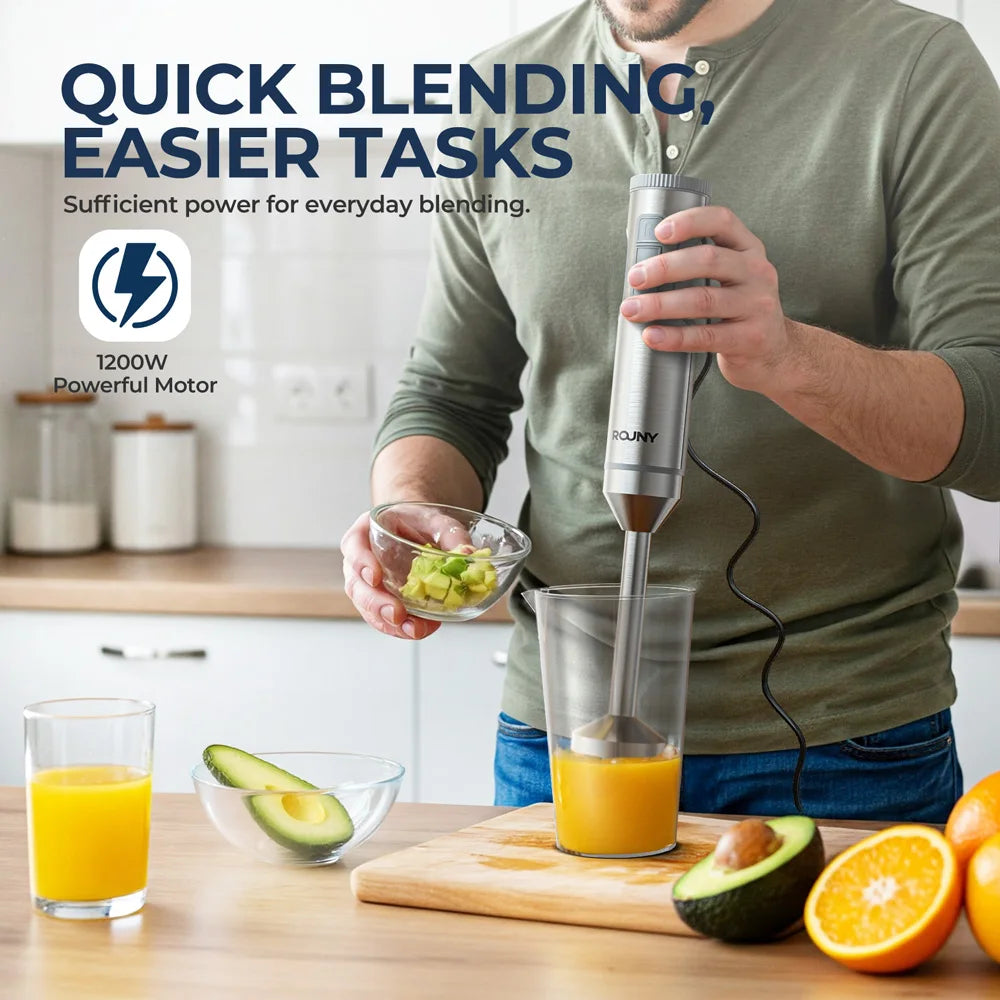 4-in-1 Immersion Blender Set